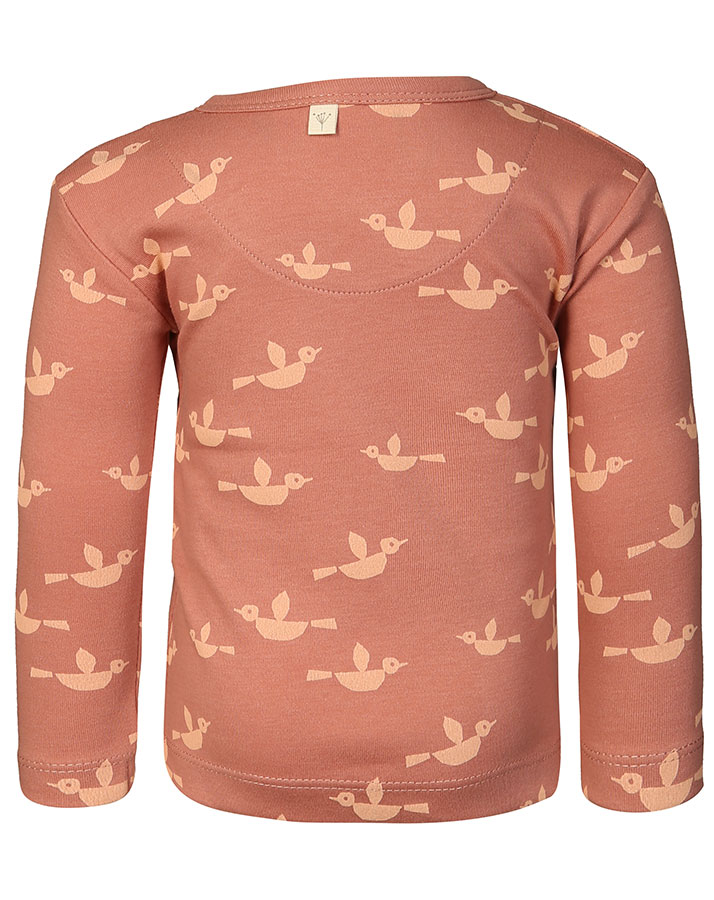 Wickeljacke BIRDS in ziegelrot