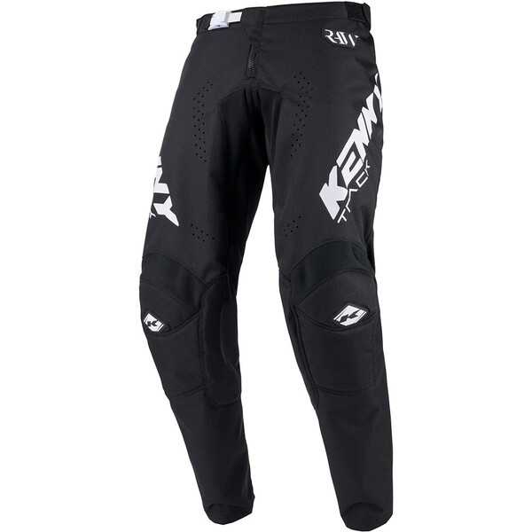 Kenny - Pantalon Track Raw Noir / Blanc