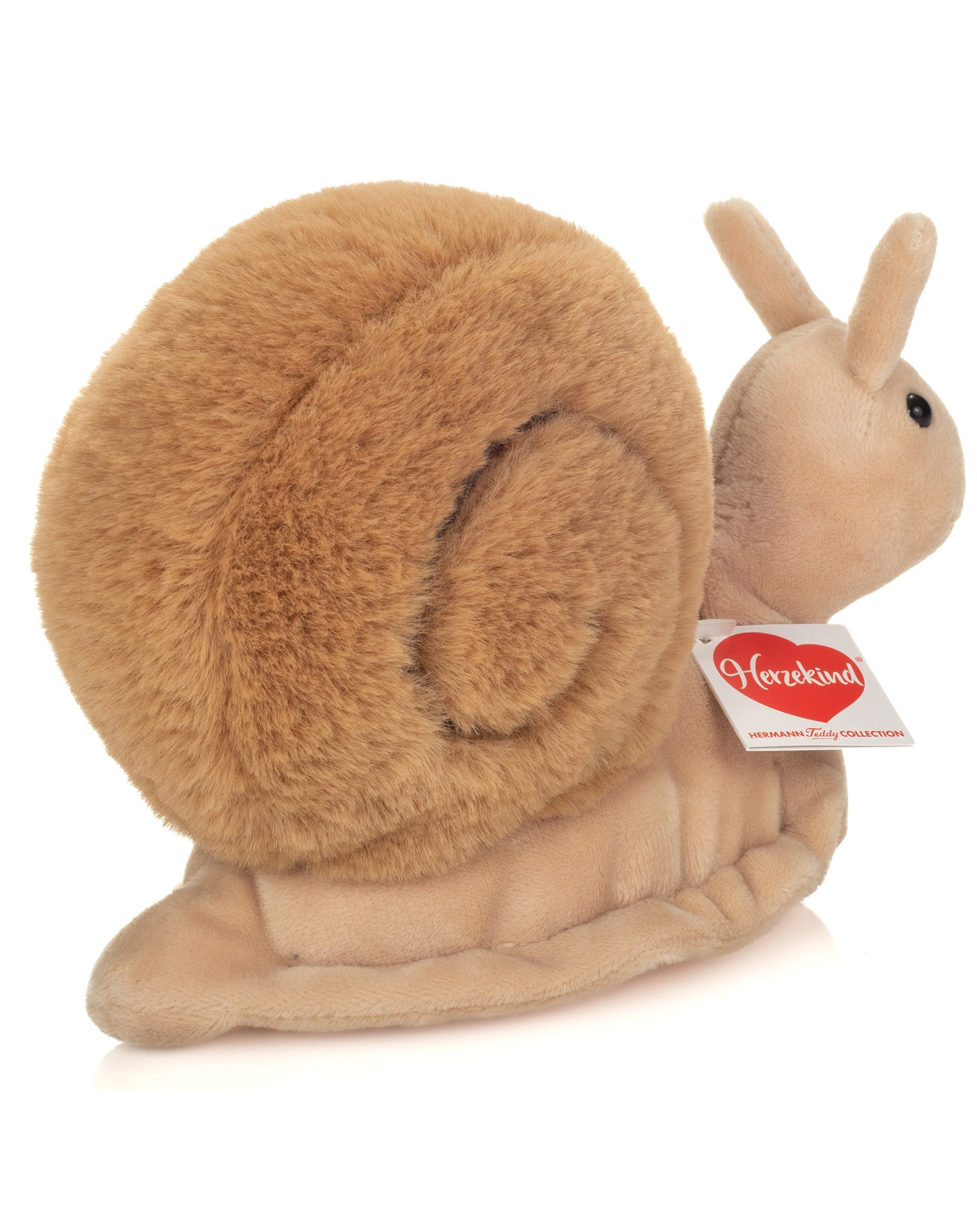 Kuscheltier SCHNECKE LOTTA (20cm) in beige/braun