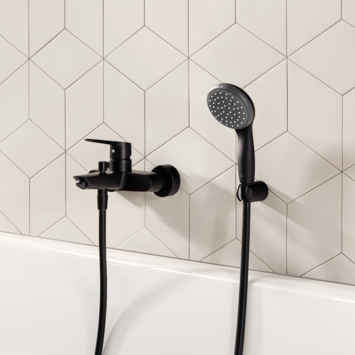 Grohe doucheslang VitalioFlex Trend kunststof 175 cm mat zwart