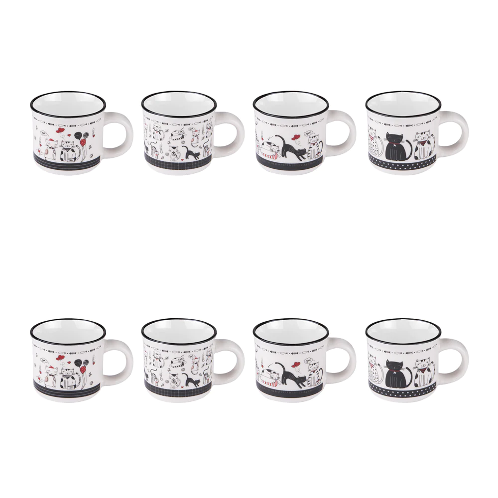 Coffret de 8 tasses Felix 11 cl Table passion