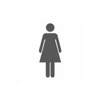 Pickup Home 3D - Plaque Acrylique Femmes - 9 x 9 cm - blanc