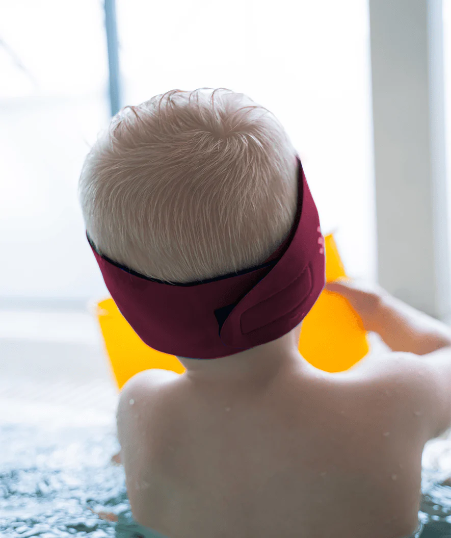Watery earband til børn - Raider - Rød
