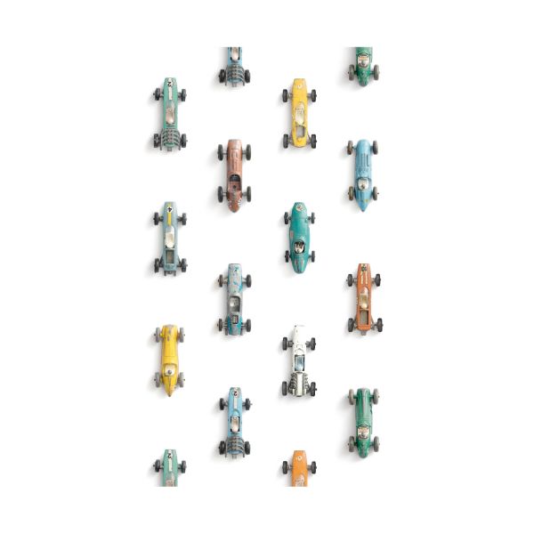 Studio Ditte Raceauto Behang - Blauw
