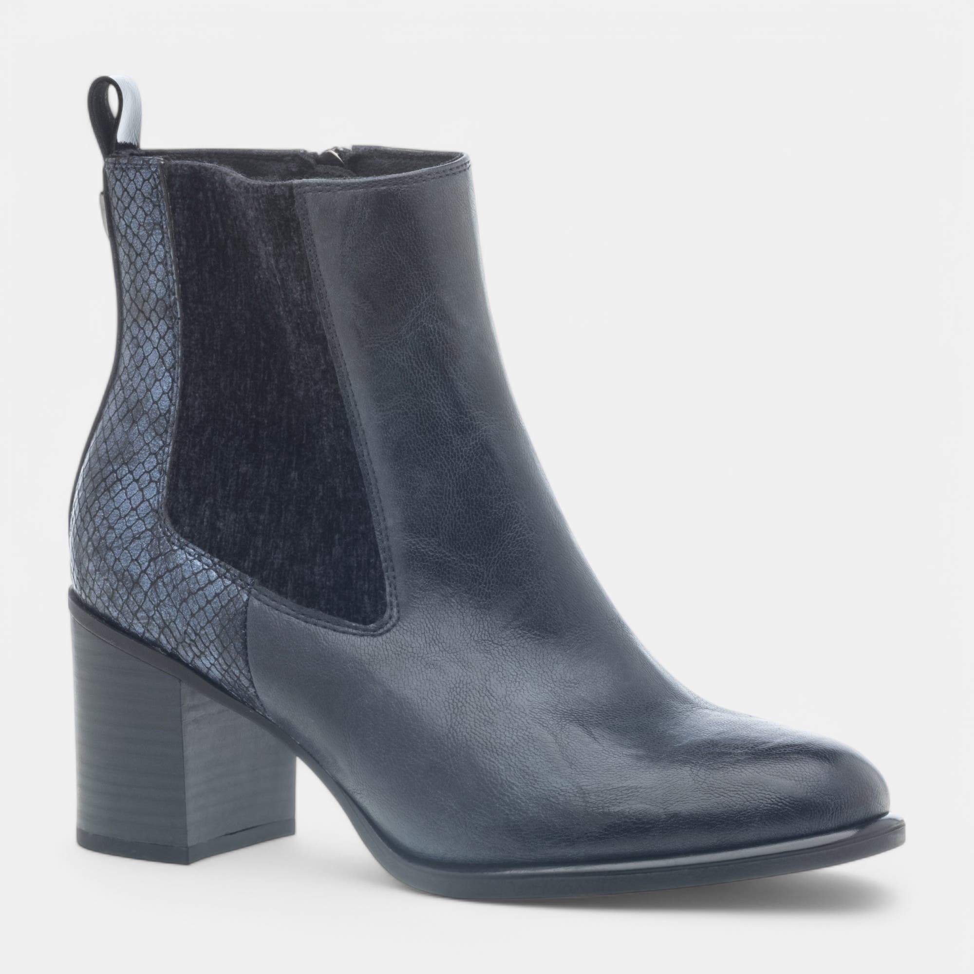 Bottines Femme bleu marine