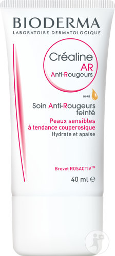 Bioderma Créaline AR Soin Anti-Rougeurs Teintée Tube 40ml