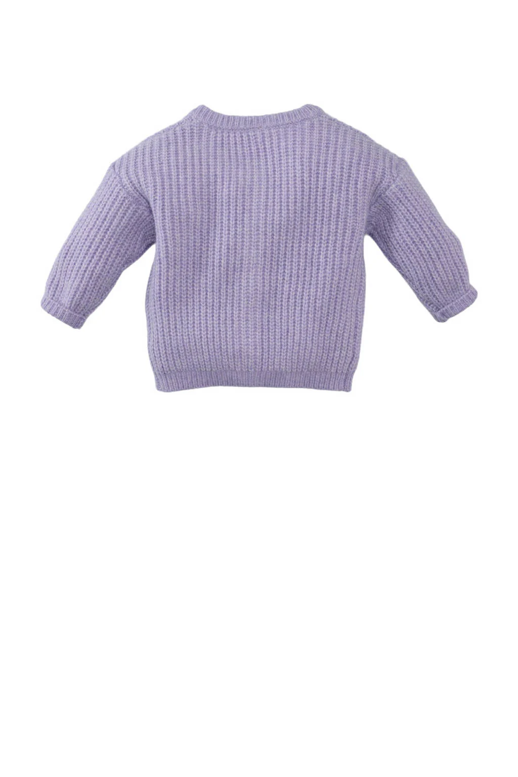 Z8 newborn gebreid vest Yanou lila