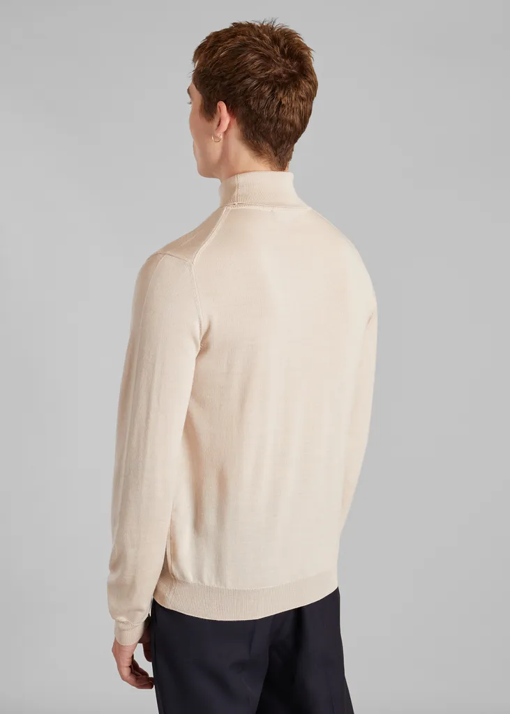 Pull col roulé en laine mérinos L'Exception Paris