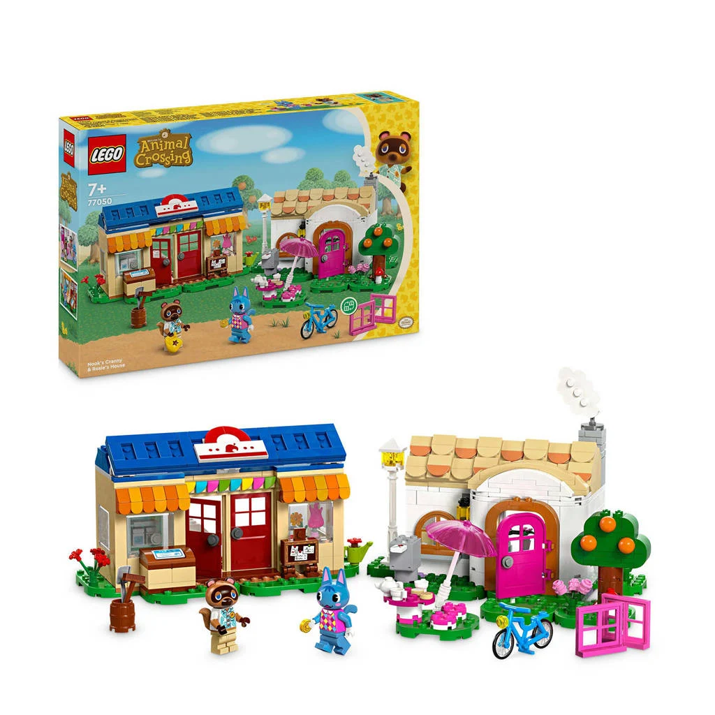 Kleurrijke set met veel accessoiresNooks hoek en Rosies huis Speelgoed voor Kinderen 77050