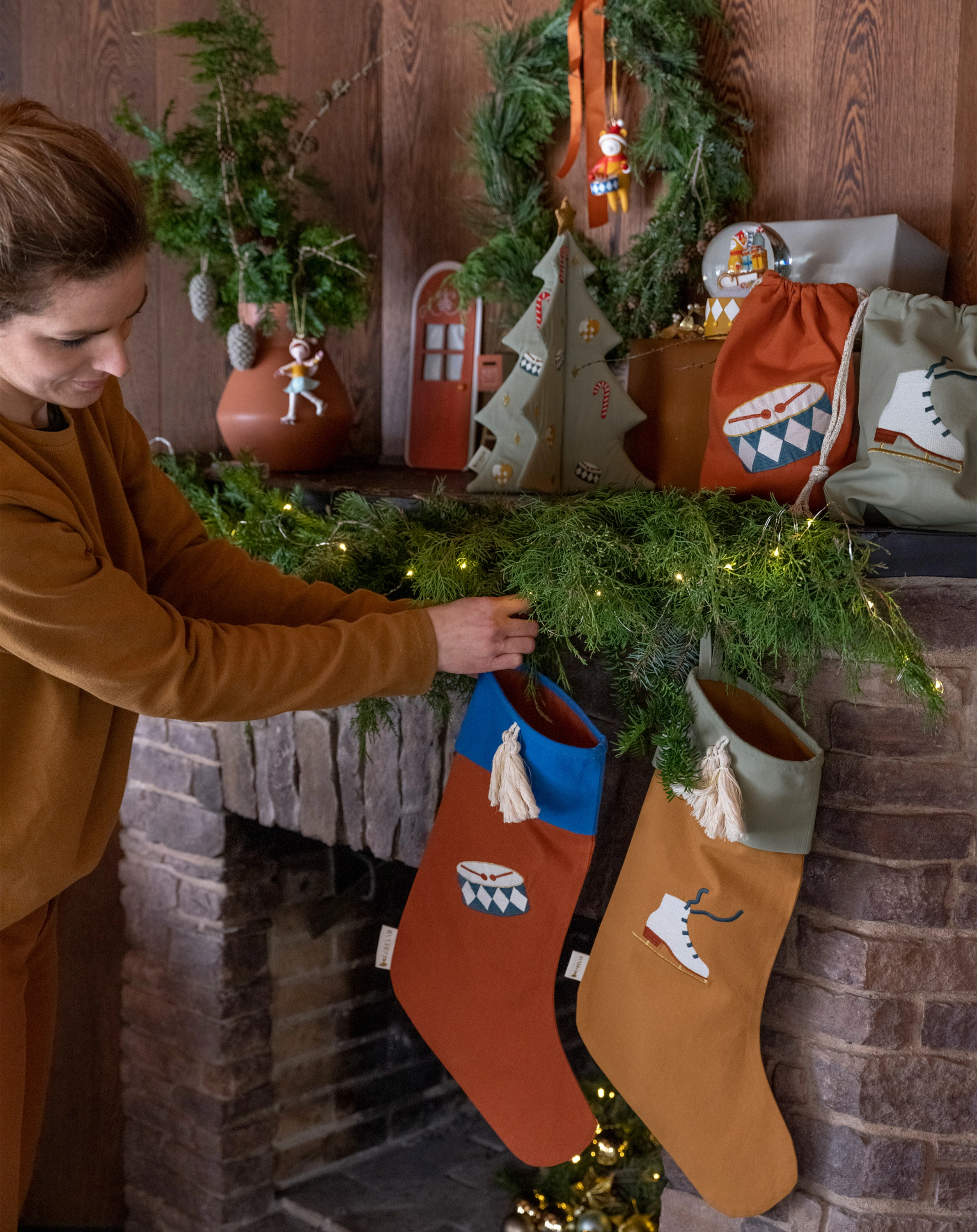Dekoration WEIHNACHTSBAUM in grün
