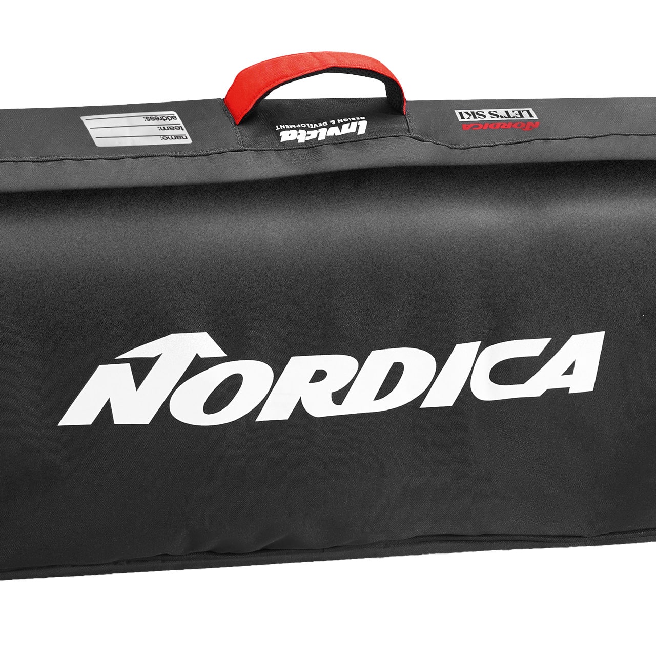 Nordica Double Roller Ski Bag black/white/red 200 cm | Nordica Taschen | Nordica | N | MARKEN | XSPO