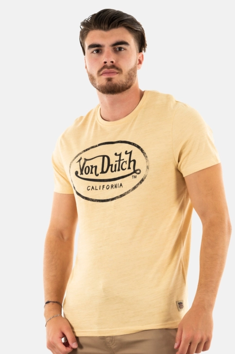 tee shirt von dutch aaron nei beige