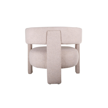 Fauteuil Theo-Bert Pot beige stof