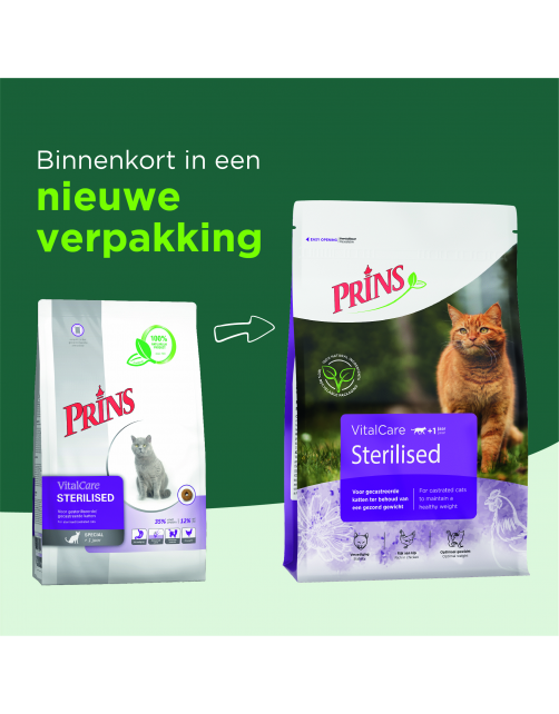 Prins Vitalcare Cat Sterilised - Kattenvoer