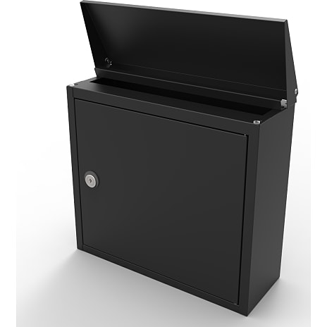 Allux postkasse model 400 - sort