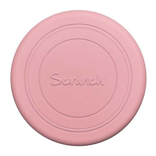 Frisebee en silicone souple rose