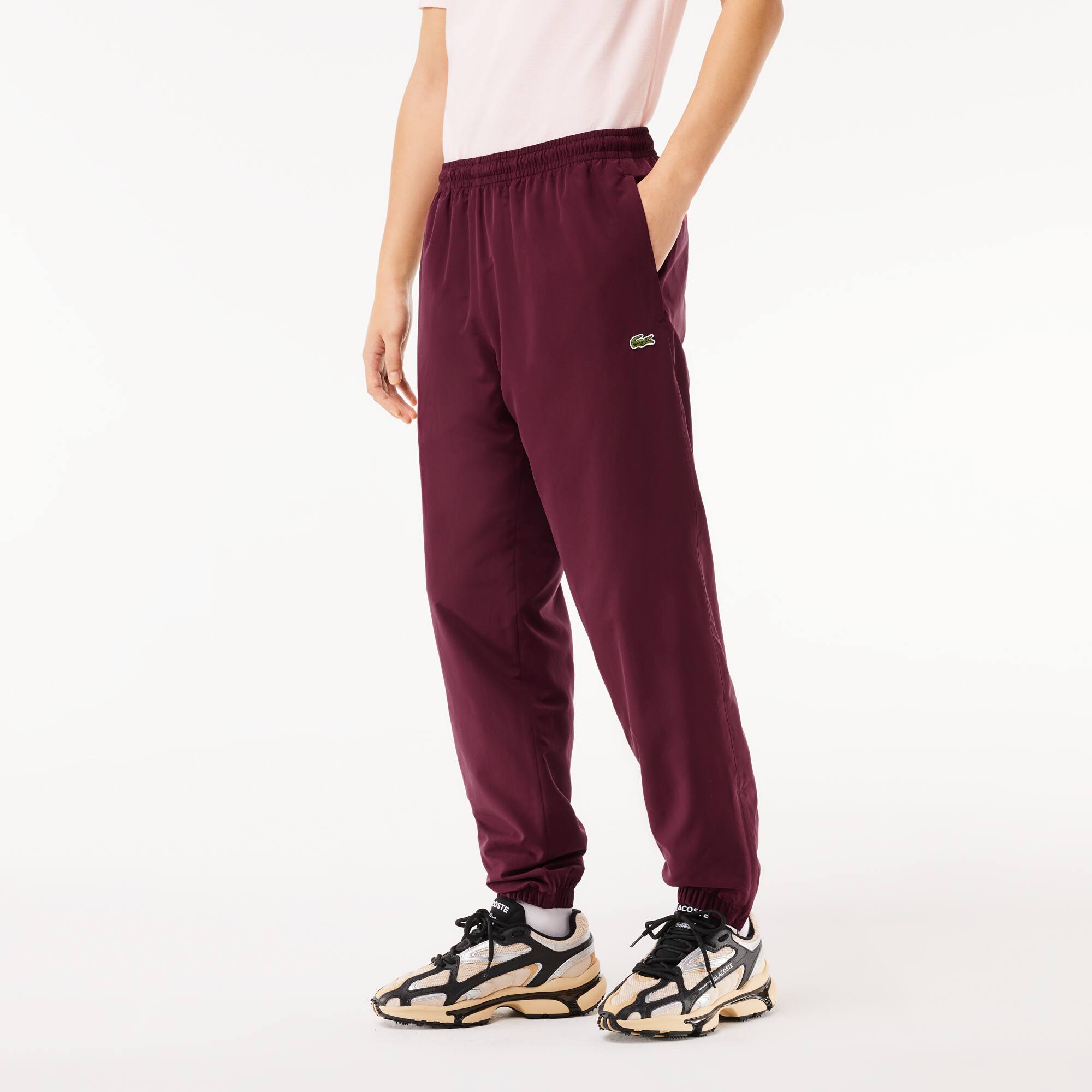 Wasserfeste Trainingshose Trainingshosen - Rot - Lacoste - Herren