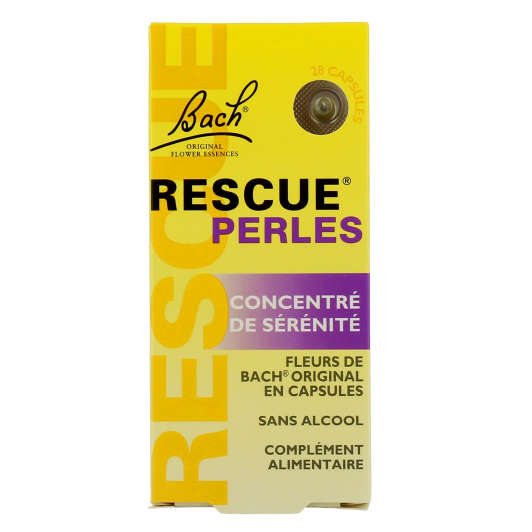 Fleurs de Bach Rescue Perles Concentré de Sérénité