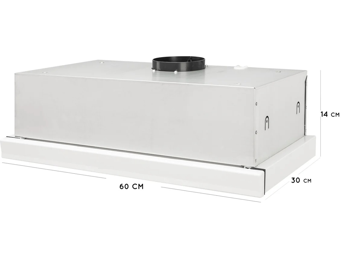 EXAUSTOR GAVETA TEKA CNL 6415 PLUS IX INOX 60 CM