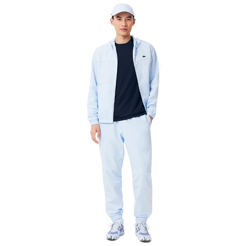 Tee-shirt Lacoste Stretch bleu marine avec protection UV