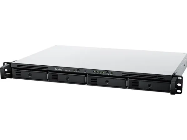 Synology RackStation RS422  - NAS-server - 4 bays - rackversion - SATA 6Gb/s - RAID 0, 1, 5, 6, 10, JBOD - RAM 2 GB - Gigabit Ethernet - iSCSI support - 1U