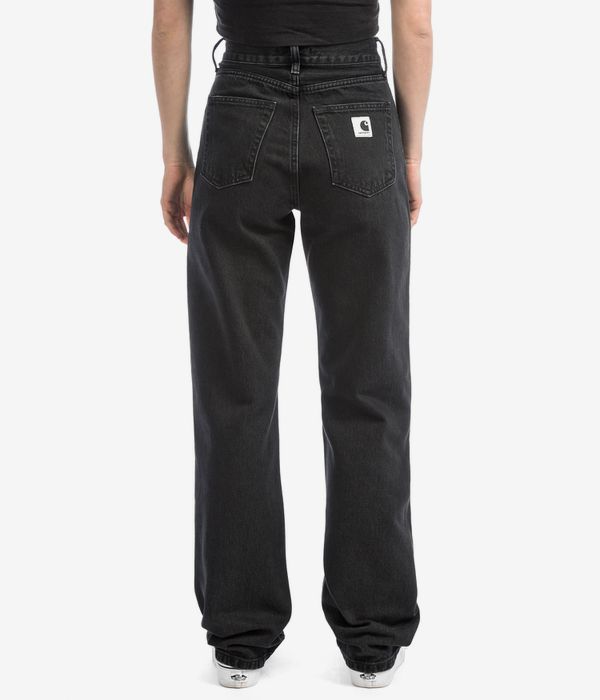 Carhartt WIP W' Noxon Pant Smith Jeans women (black stone washed)