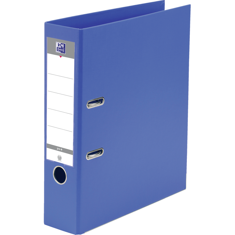 Classeur A Levier Oxford Smart A4 Dos 80Mm 2 Anneaux PP/PP Assorti