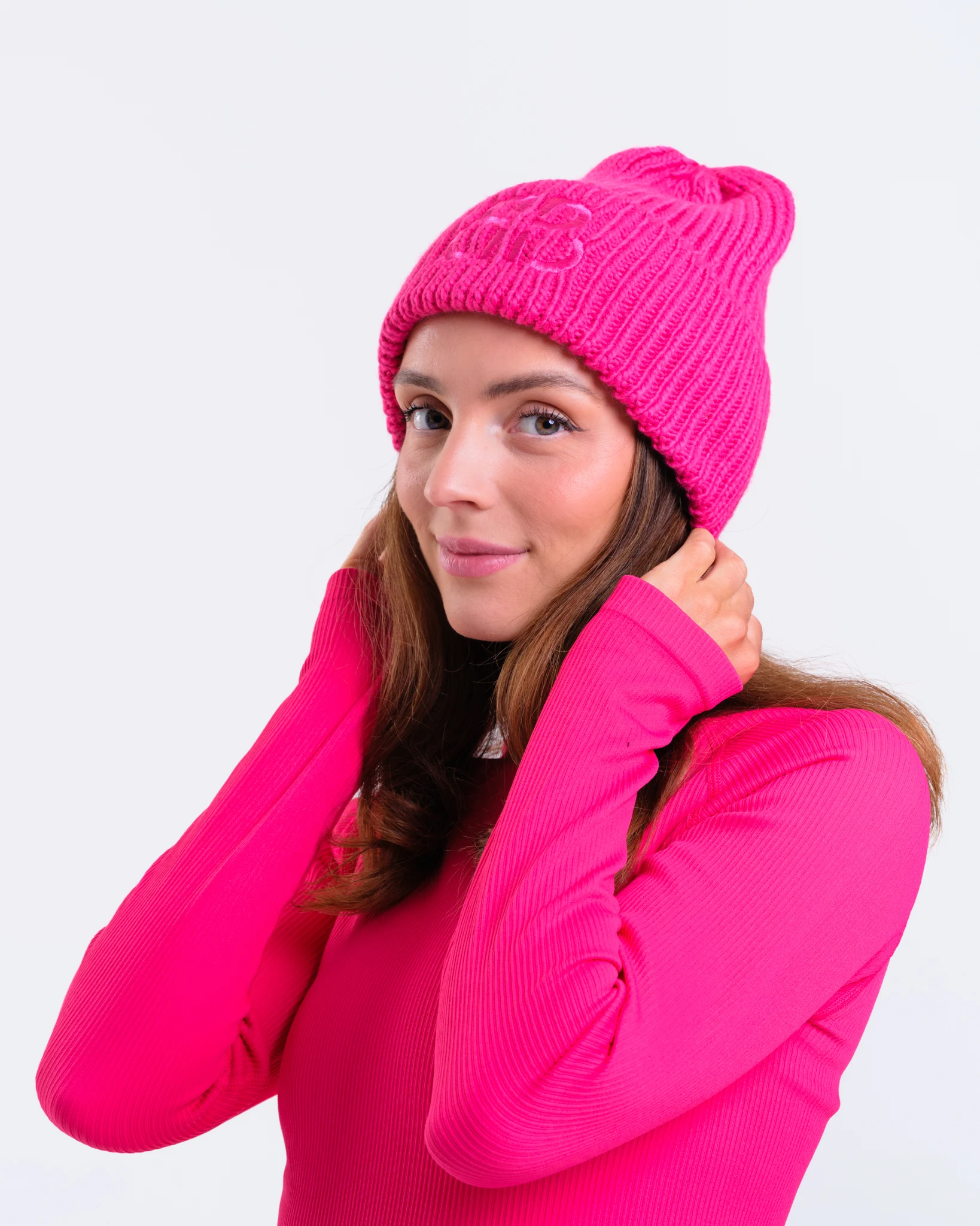 Bumpro BP Chunky Hat Pink Rasberry - One Size