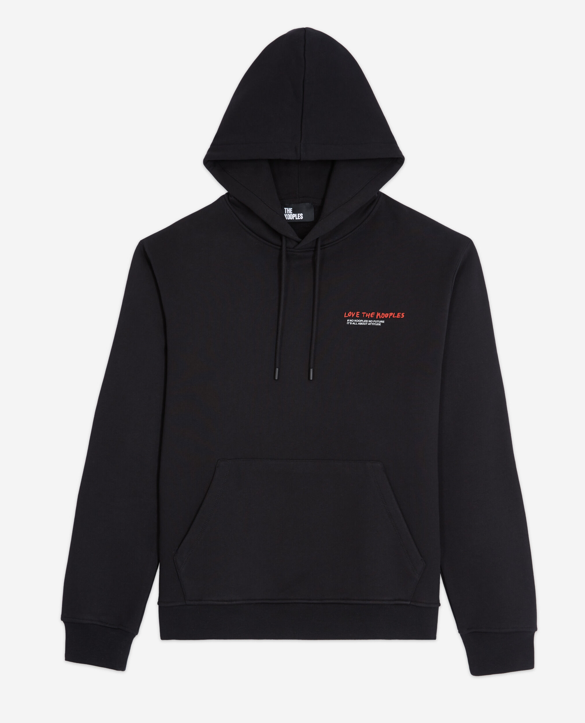 Sweatshirt I Love Kooples noir