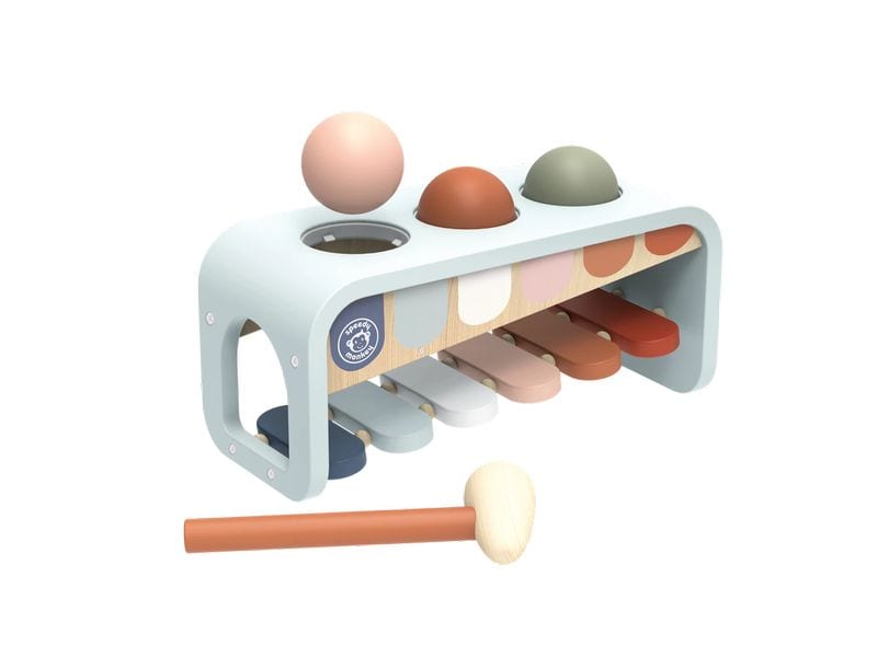 Speedy Monkey Musikspielzeug Xylophon Glockenspiel Musikspielzeug aus Holz