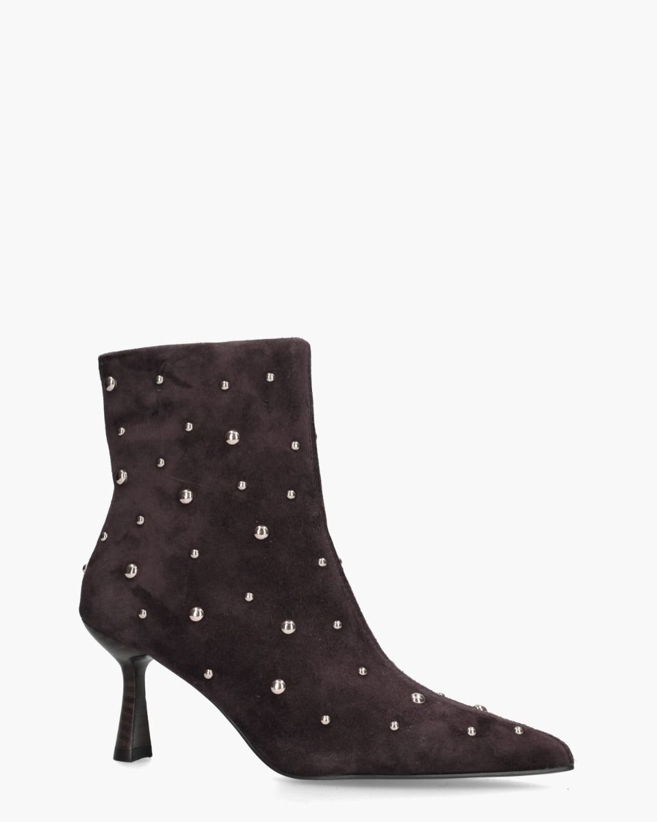 Vivian Ray Gerona Aubergine Dames Enkelboots