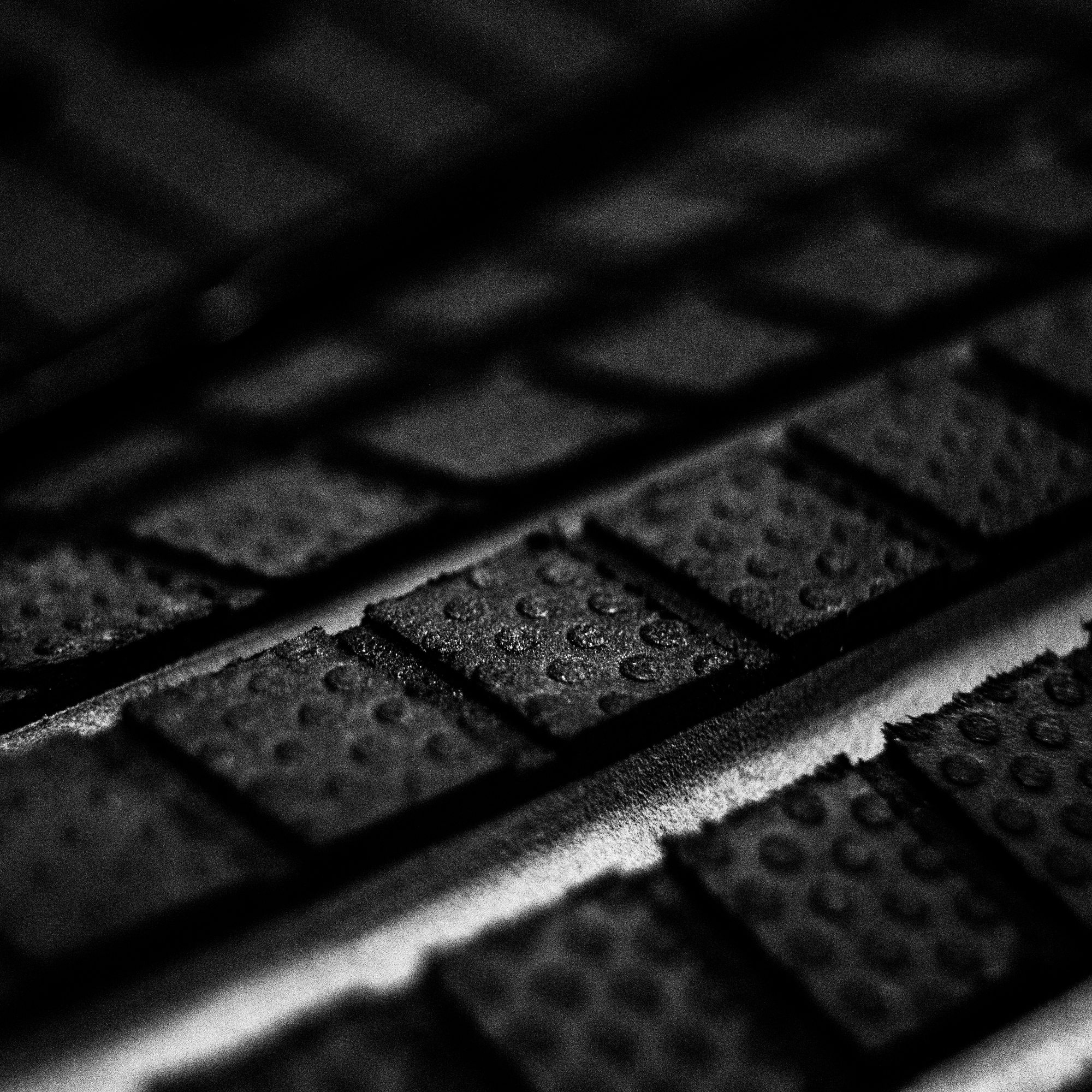 FCS Kolohe Andino TreadLite Pad - 3 pièces Black / Charcoal