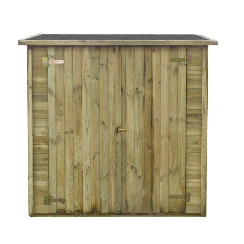 Armoire de jardin à outils 1,66x0,82 m h.1,86 - avec plancher et paroi arrière