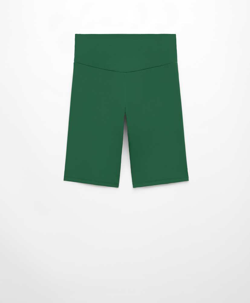 Calça legging de ciclismo Comfortlux de cintura alta, 25 cm