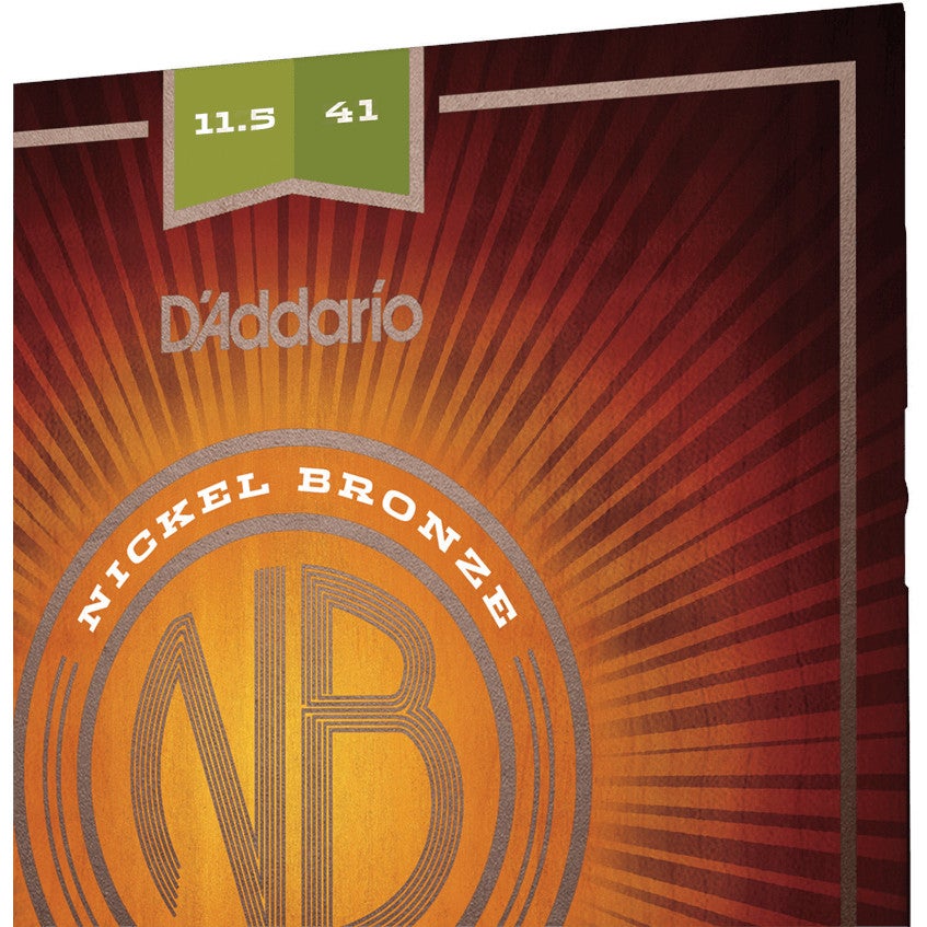 D'Addario NBM11541 Nickel Bronze Medium Heavy 11,5-41 snaren voor mandoline