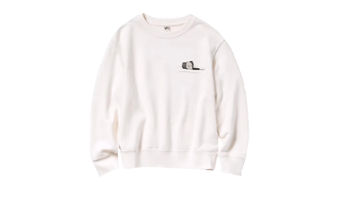 Uniqlo Longsleeve Sweatshirt KAWS White