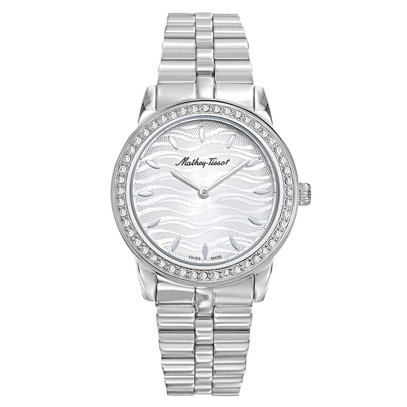 Mathey-Tissot Montre Femme Quartz en Acier Artemis argentée