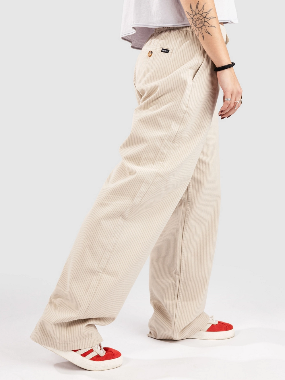 RVCA Stripe Hudson Pants natural