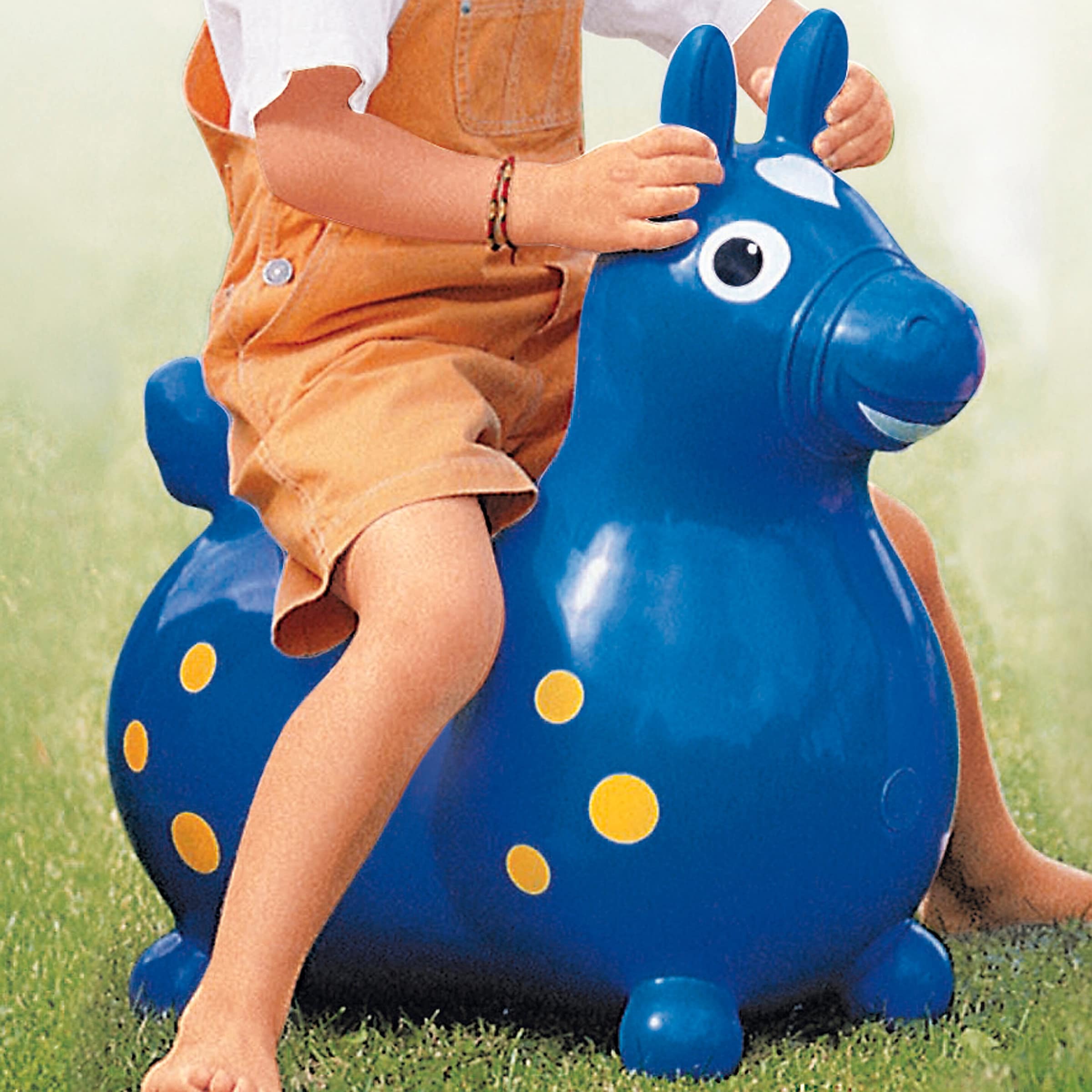 Gymnic Sitz- und Hüpfpferdchen Rody blau
