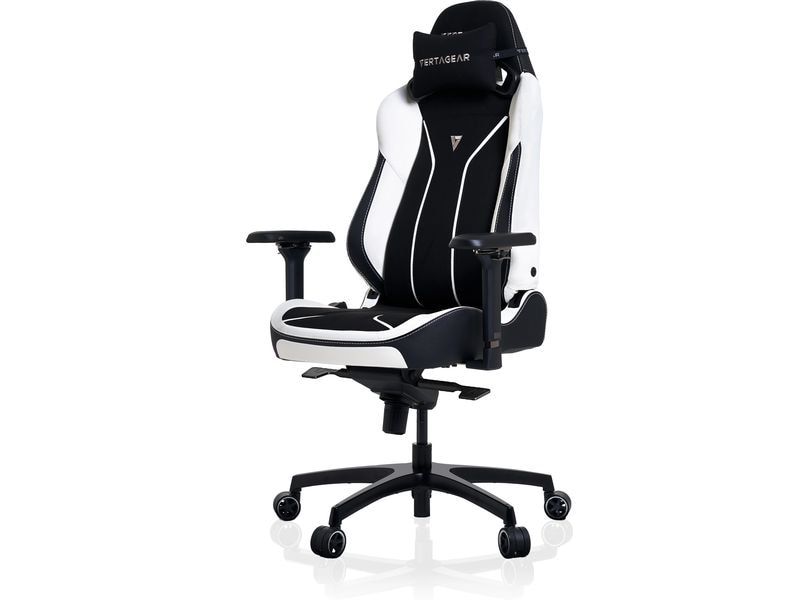 Vertagear Gaming-Stuhl SL5800 Schwarz/Weiss Gaming-Computerstuhl mit 113 kg Belastbarkeit