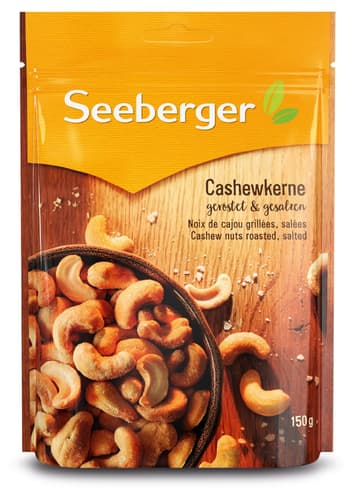 Seeberger Cashewkerne geröstet & gesalzen