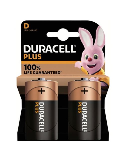 Duracell Batterij Mainline Plus D 2 St - Batterijen -