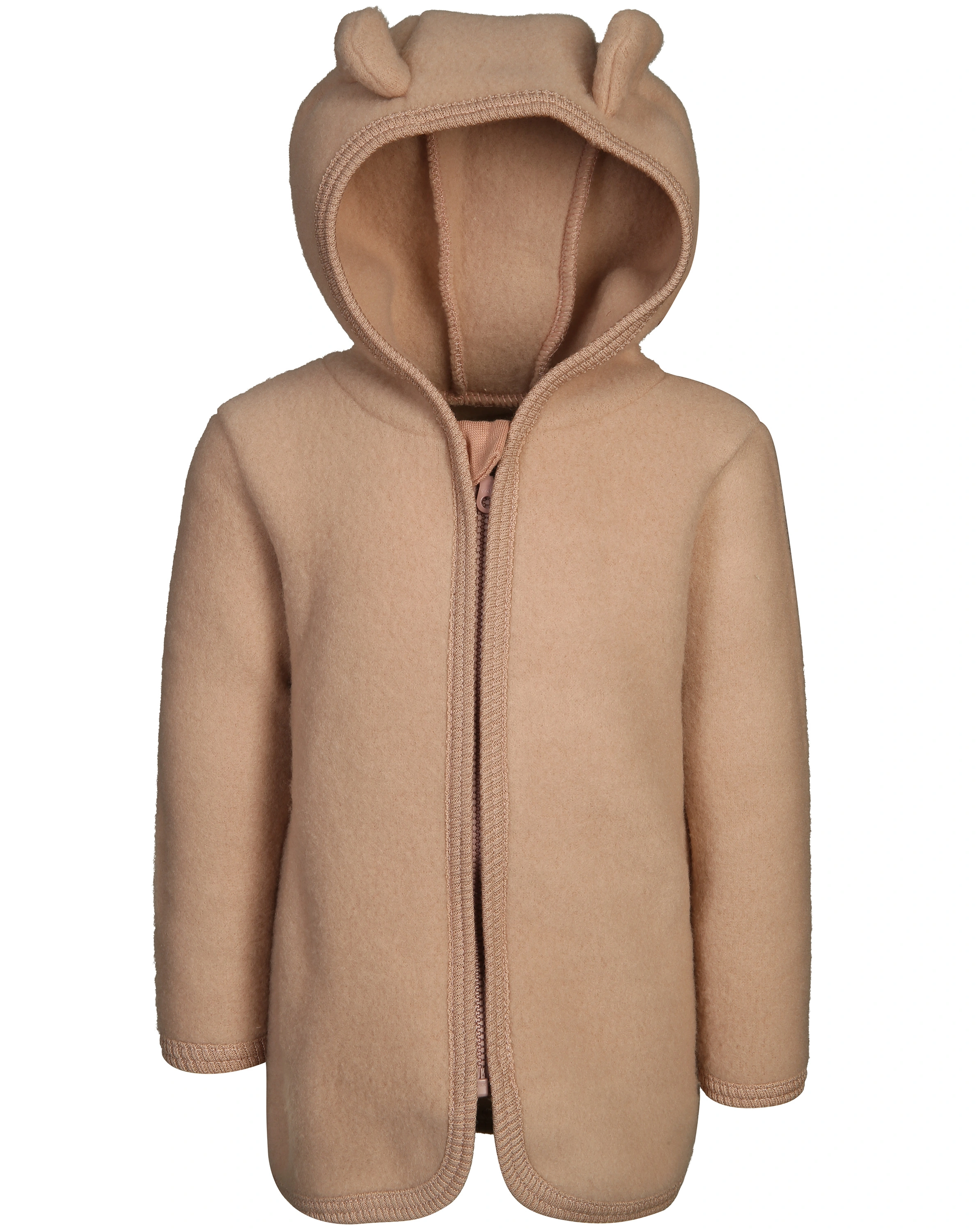 Woll-Jacke LITTLE TEDDY in dusty rose