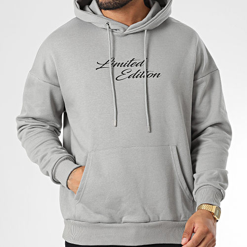 Sweat Capuche LL692 Gris
