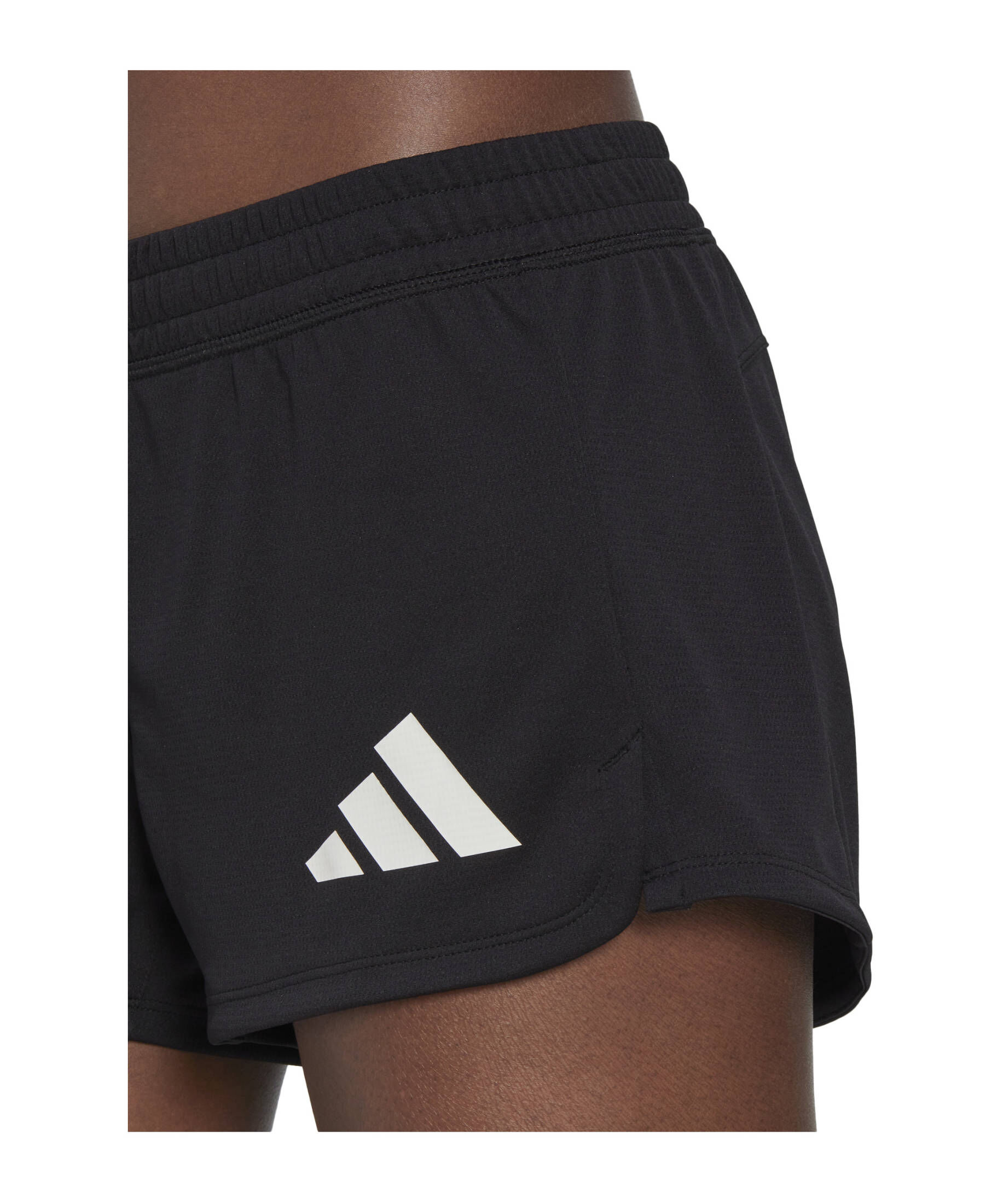 adidas Performance| Damen Running - Textil - Hosen kurz Pacer 3-Bar Knit Shorts Black