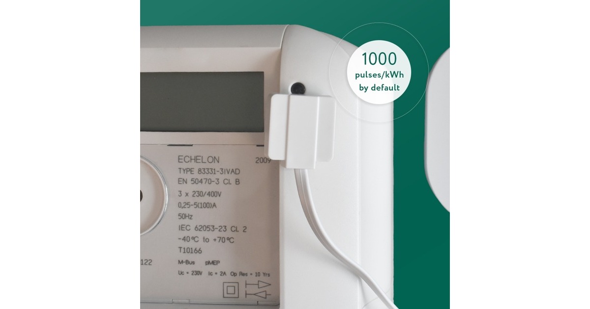 FrientElectricity Meter Interface 2, LED energiebesparing  (Wit, Zigbee 3.0)