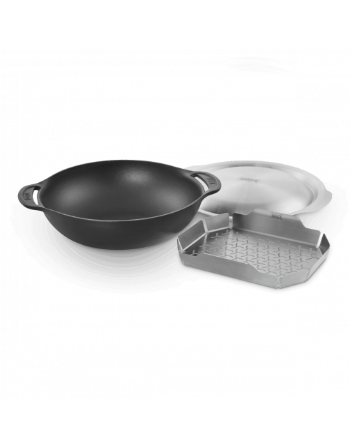 Weber Gbs Wok - Barbecue - Zwart Dia 42.5 Cm