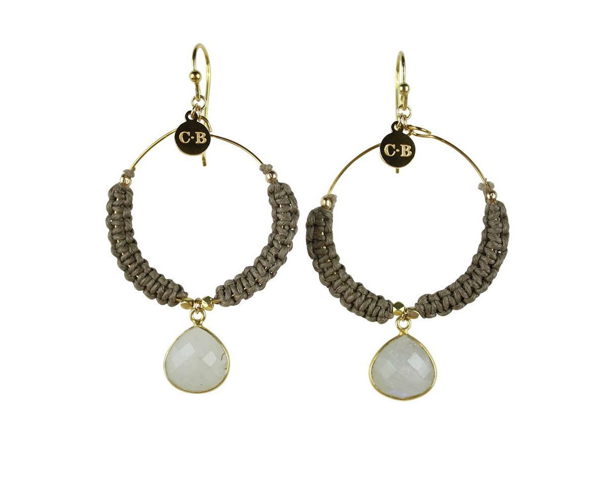 Boucles d'oreilles créoles crochets Forever