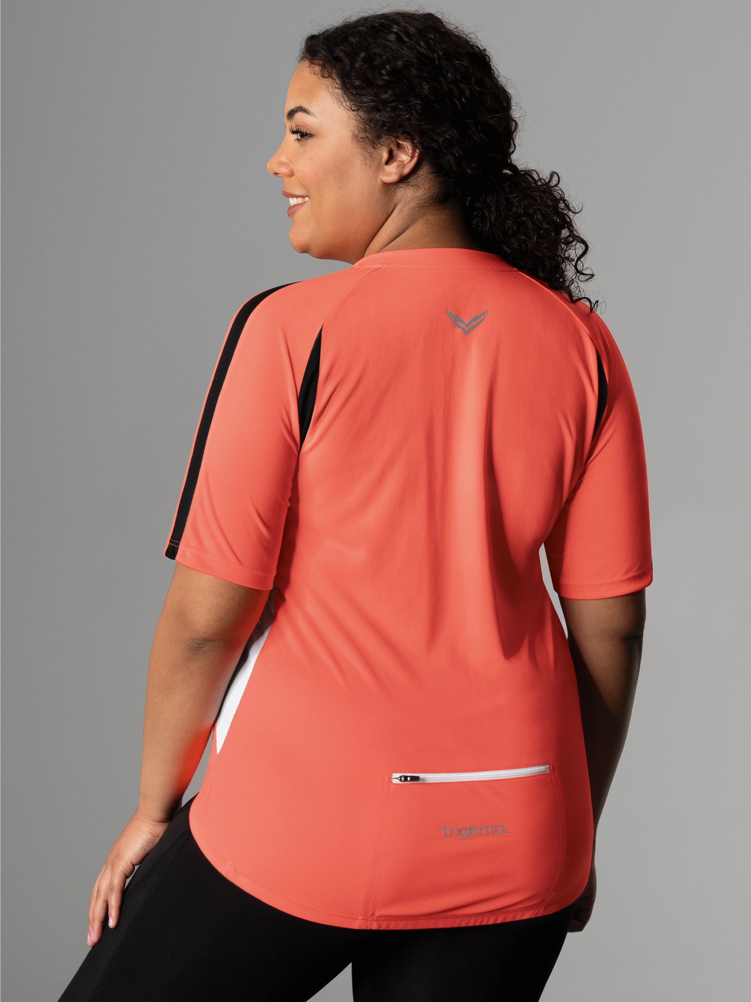 Fahrradtrikot aus atmungsaktivem COOLMAX®-Material Powerred