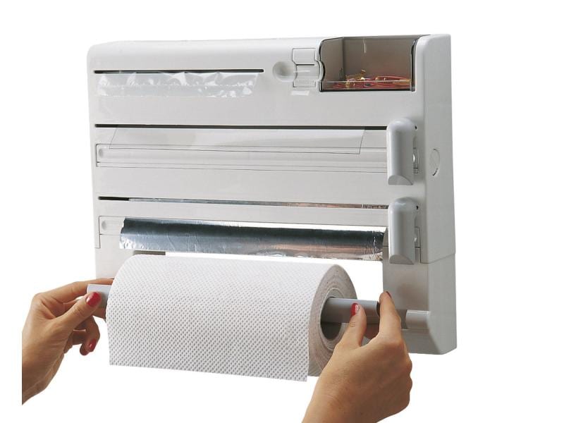 Leifheit Wandrollenhalter Parat Plus Weiss Wandrollenhalter